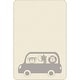 preview thumbnail 4 of 2, IBENA Cotton Jungle Bus Super Soft Blanket Jacquard Woven