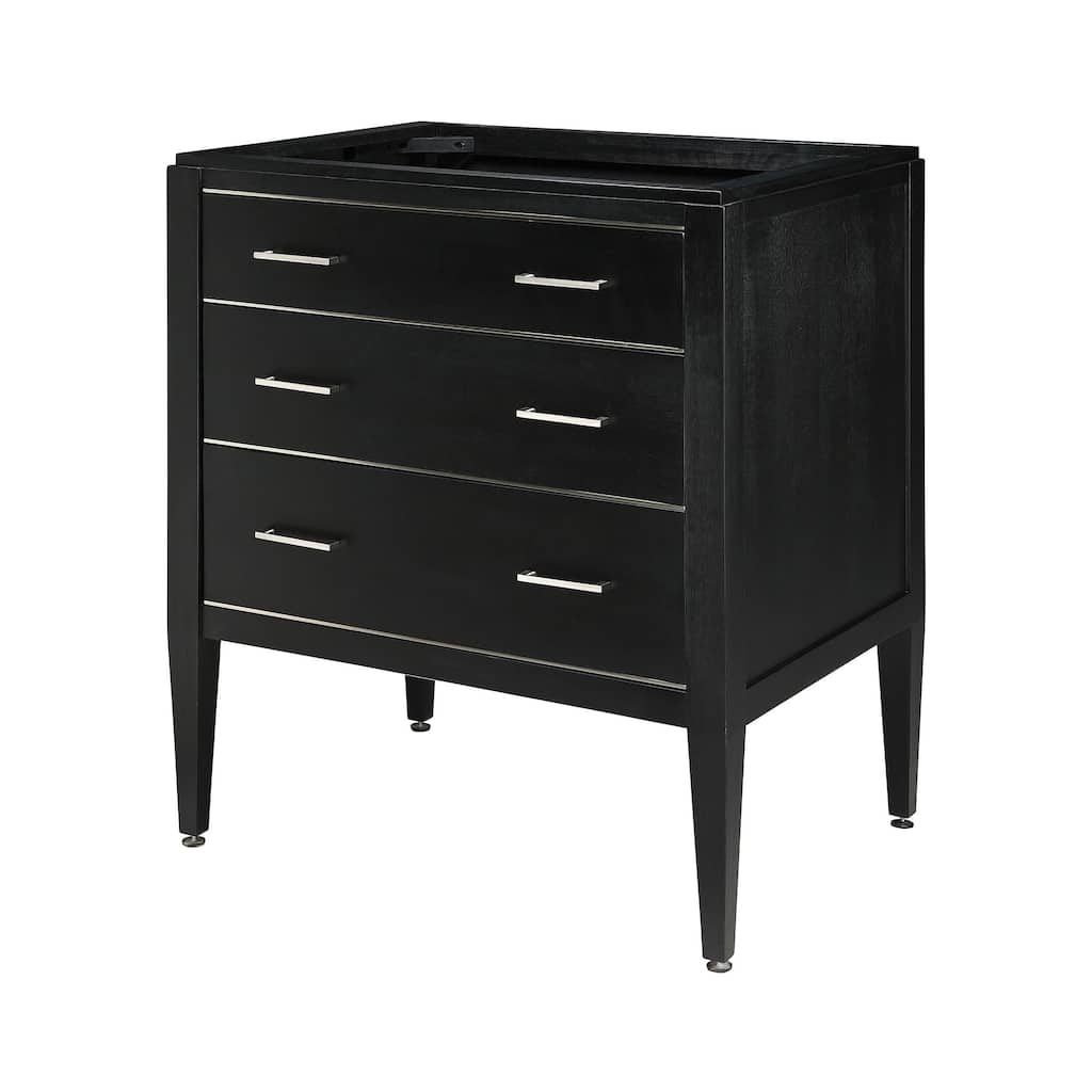 Elk Home Manhattan 30-inch Vanity - Black, V-MANHATTAN-30BK