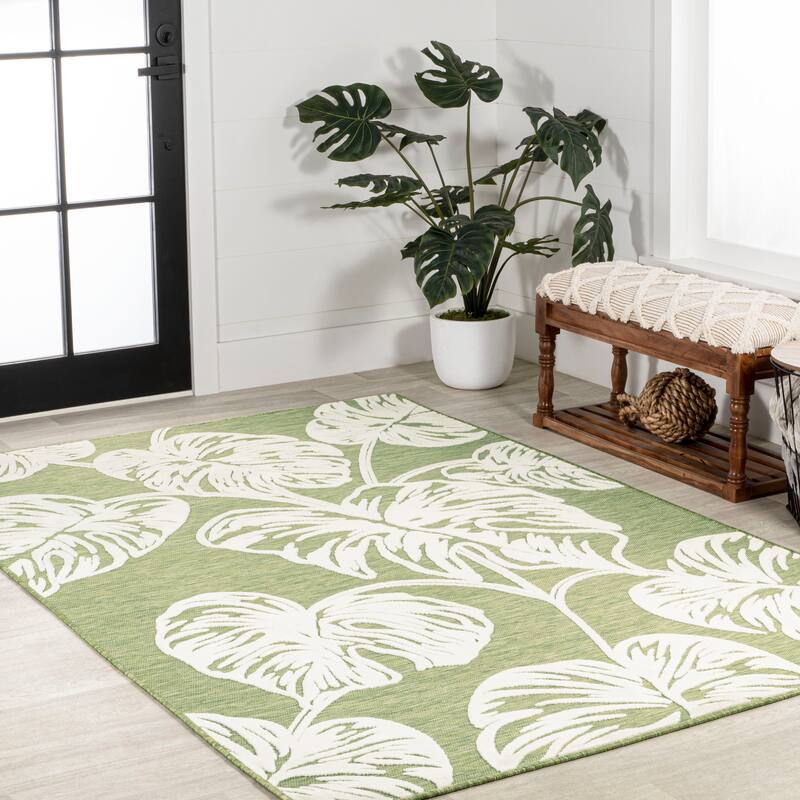 JONATHAN Y Montego Abstract Swirl Area Rug