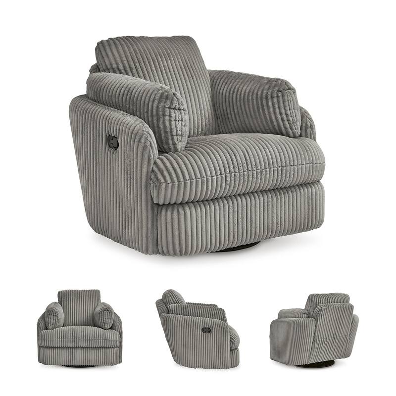 Signature Design by Ashley Tie-Breaker Swivel Glider Recliner