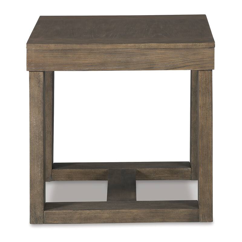 Signature Design by Ashley Cariton Gray Coffee Table with 2 End Tables - 56" W x 42" D x 17" H
