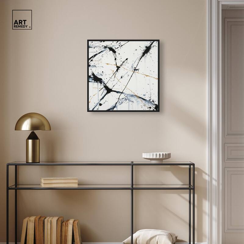 Splintered Impact I Canvas by Art Remedy