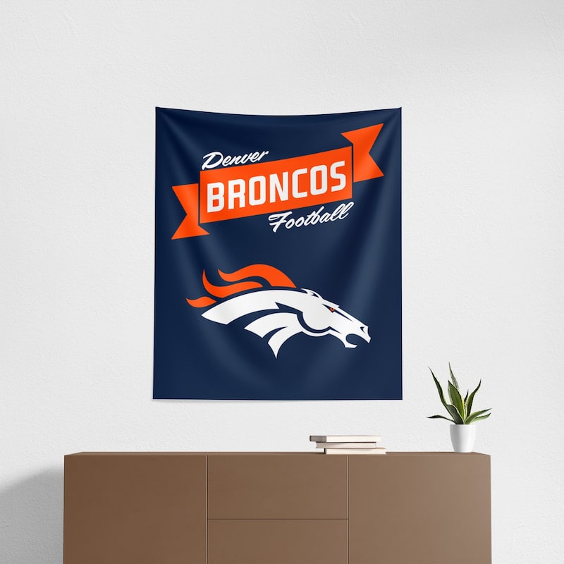NFL Denver Broncos Premium Wall Hanging - 34"x40"