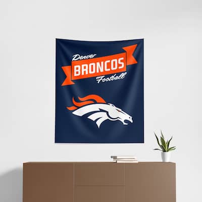 NFL Denver Broncos Premium Wall Hanging - 34"x40"