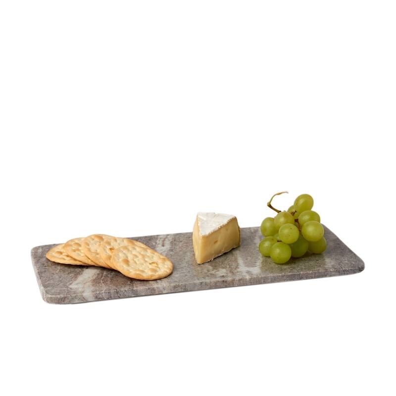 Brown Galaxy Marble Rectangle Tray