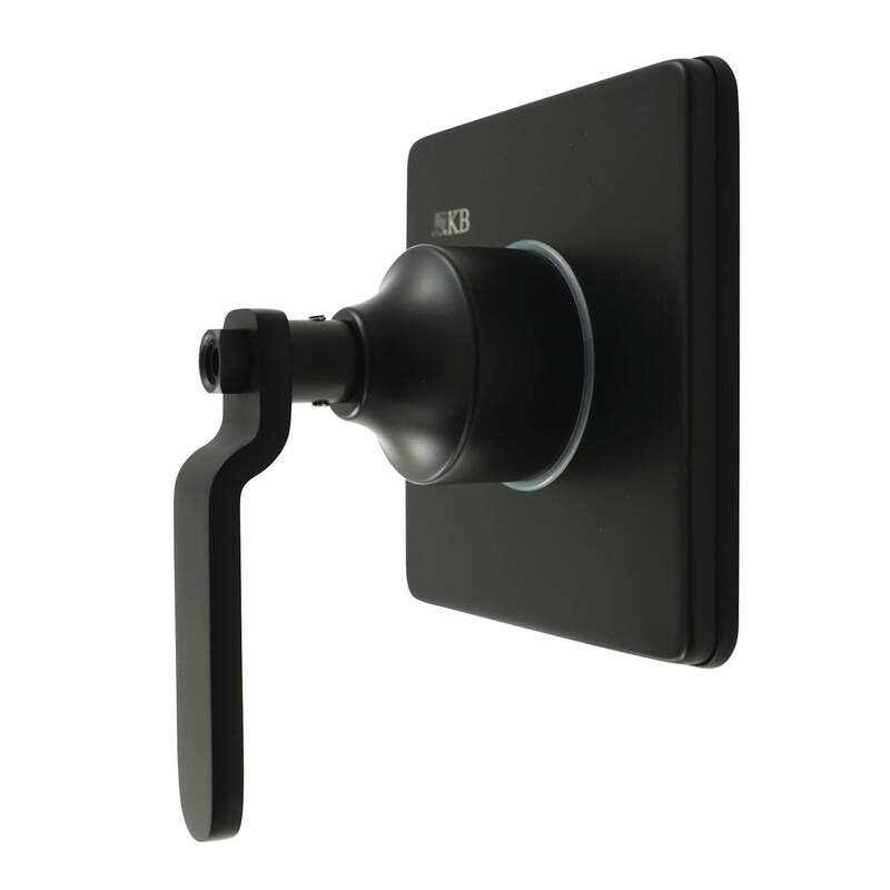 Kingston Brass KS304.KL Whitaker Single Handle 3 Function Diverter - Matte Black