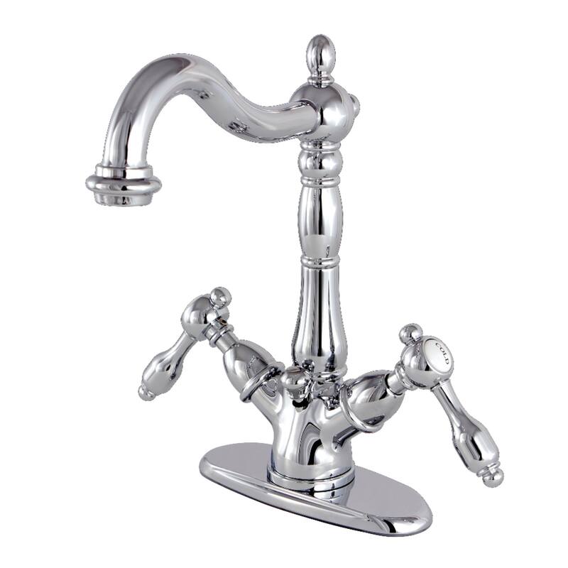 Tudor 4 in. Centerset Bathroom Faucet - Polished Chrome