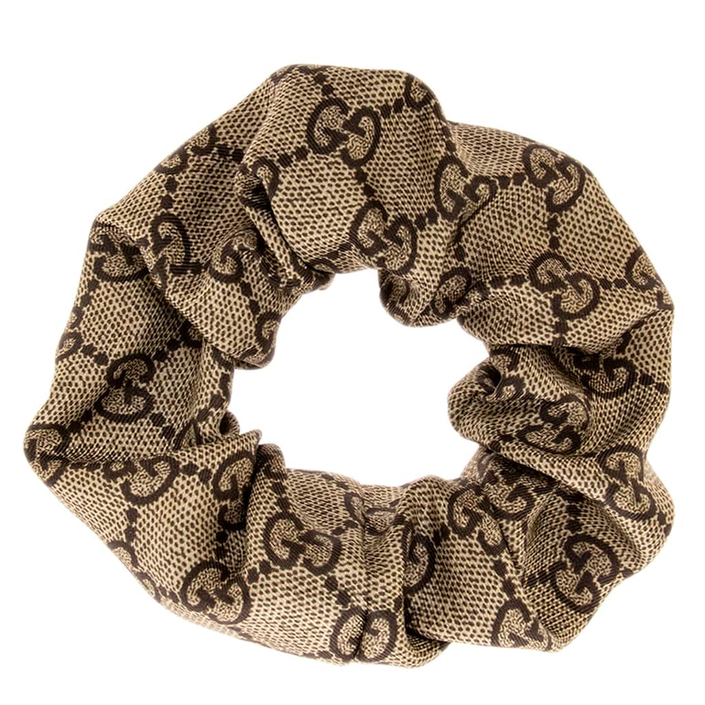 Gucci Twill GG Pattern Scrunchie
