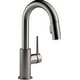 preview thumbnail 13 of 13, Delta Trinsic 1.8 GPM Single Hole Pull-Down Bar/Prep Faucet with Black Stainless