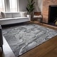 preview thumbnail 55 of 84, Machine Washable Indoor/ Outdoor Abstract Chantille Rug