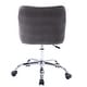 preview thumbnail 70 of 117, Corvus Braff Velvet Upholstered Adjustable Ergonomic Office Chair