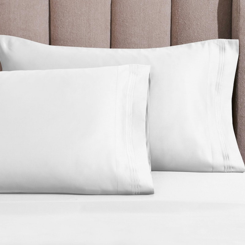 Blue Nile Mills 1500 Thread Count Egyptian Cotton Deep Pocket Solid Sheet Set