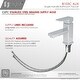 preview thumbnail 22 of 34, Single Hole 1-Handle Bathroom Faucet - Faucet Height: 6" | Spout Height: 2 11/16"