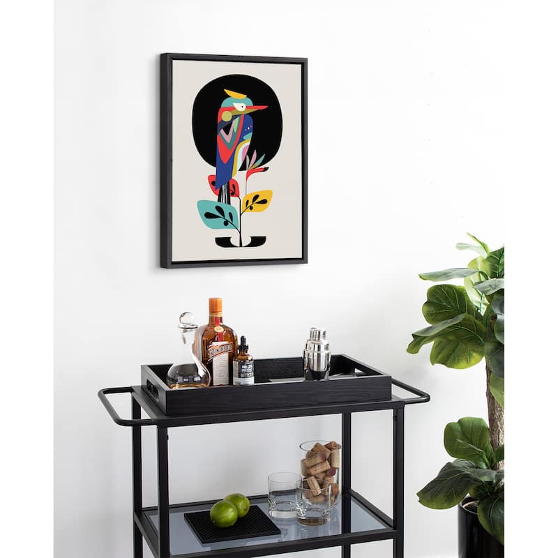 Kate and Laurel Sylvie Kookaburra Moon by Rachel Lee of My Dream Wall