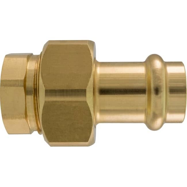 PROFLO FEI75876 1" x 1" Metal Union - Natural