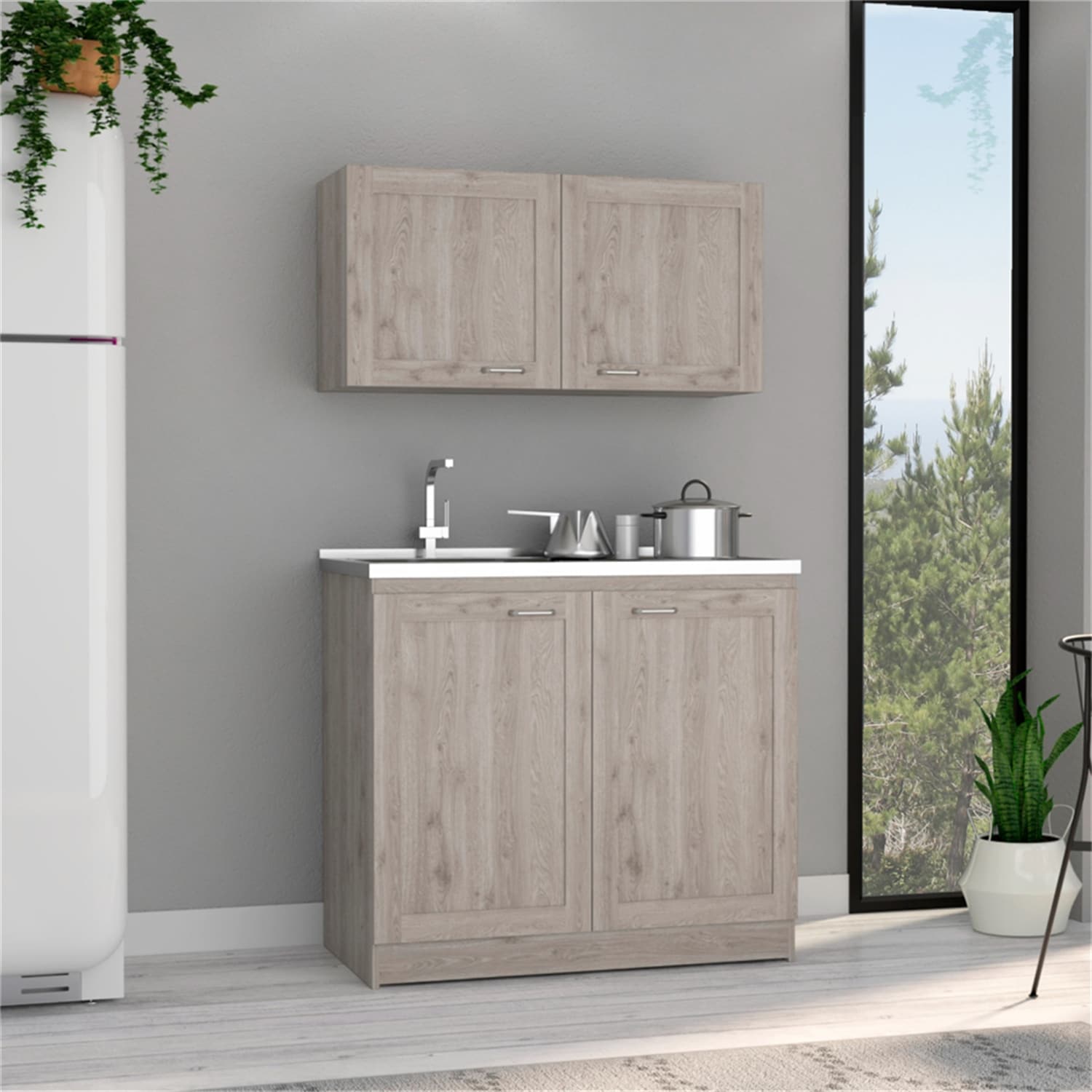 Kitchen sink vanity 2025 unit