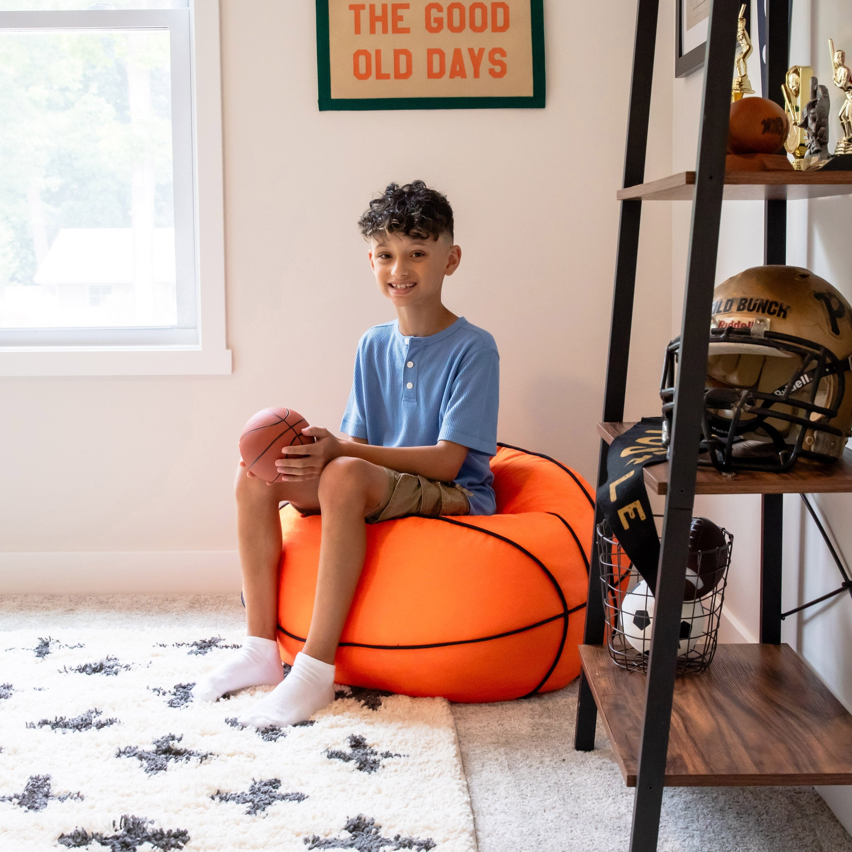 Big Joe Kids Classic Bean Bag Chair Football