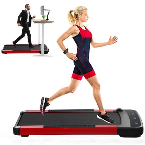 Zenova Walking Pad Treadmill With Wireless Electronic Remote Control