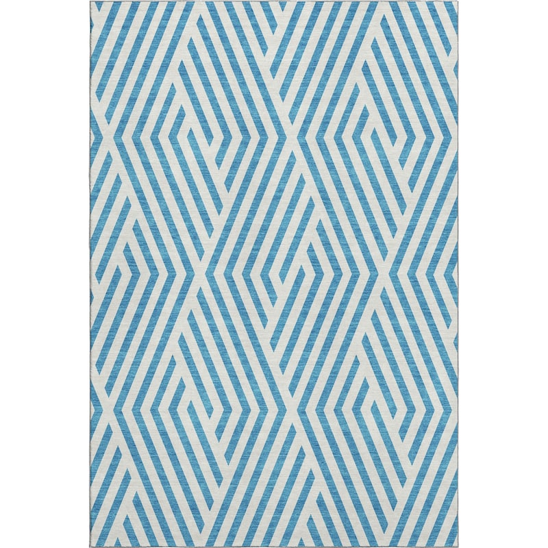 Premium Washable Super Soft Contemporary Geo Mayfield Rug