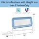 preview thumbnail 13 of 32, Dream On Me Mesh Security Adjustable Bed Rail