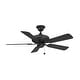 preview thumbnail 1 of 2, Fanimation Edgewood 44 inch Indoor/Outdoor Ceiling Fan - Black