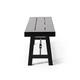 Catriona Outdoor Rustic Acacia Wood Bench by Christopher Knight Home
