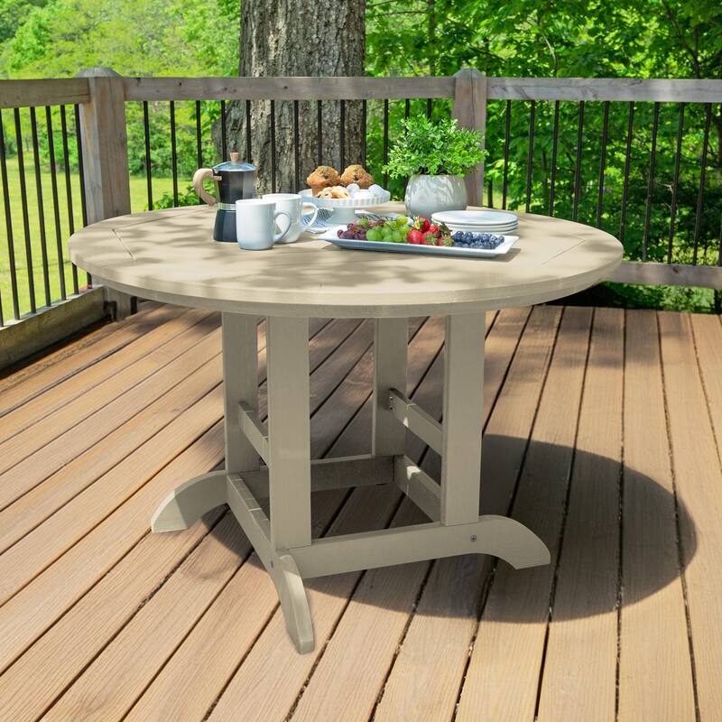 HIGHWOOD 48" Round Dining Height Outdoor Table