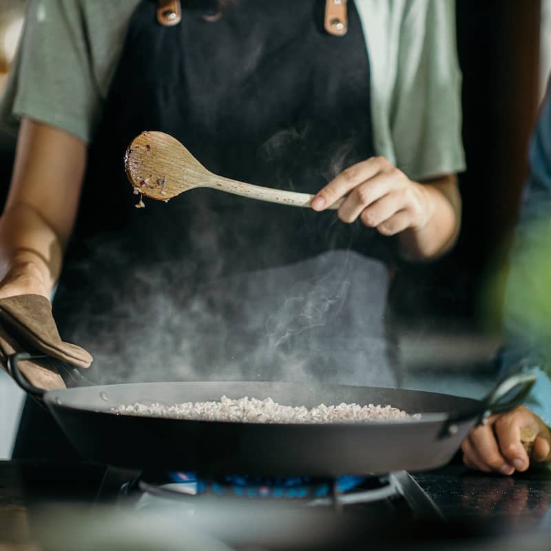 Skottsberg 15 in. Carbon Steel Paella Pan