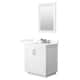 Option White, Nickel Trim, Giotto Quartz Top