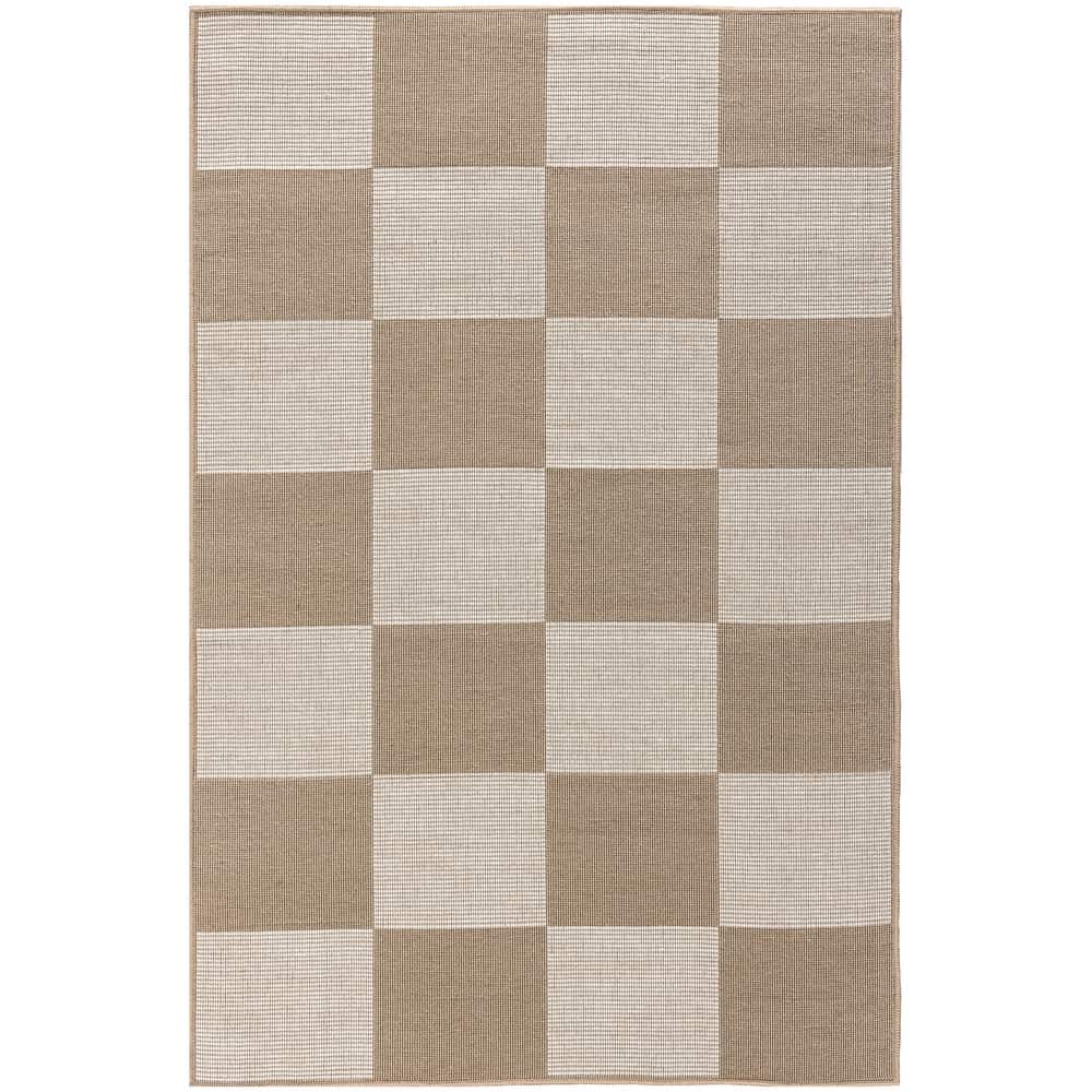 Nourison Washable Modern Jute Indoor Geometric Area Rug