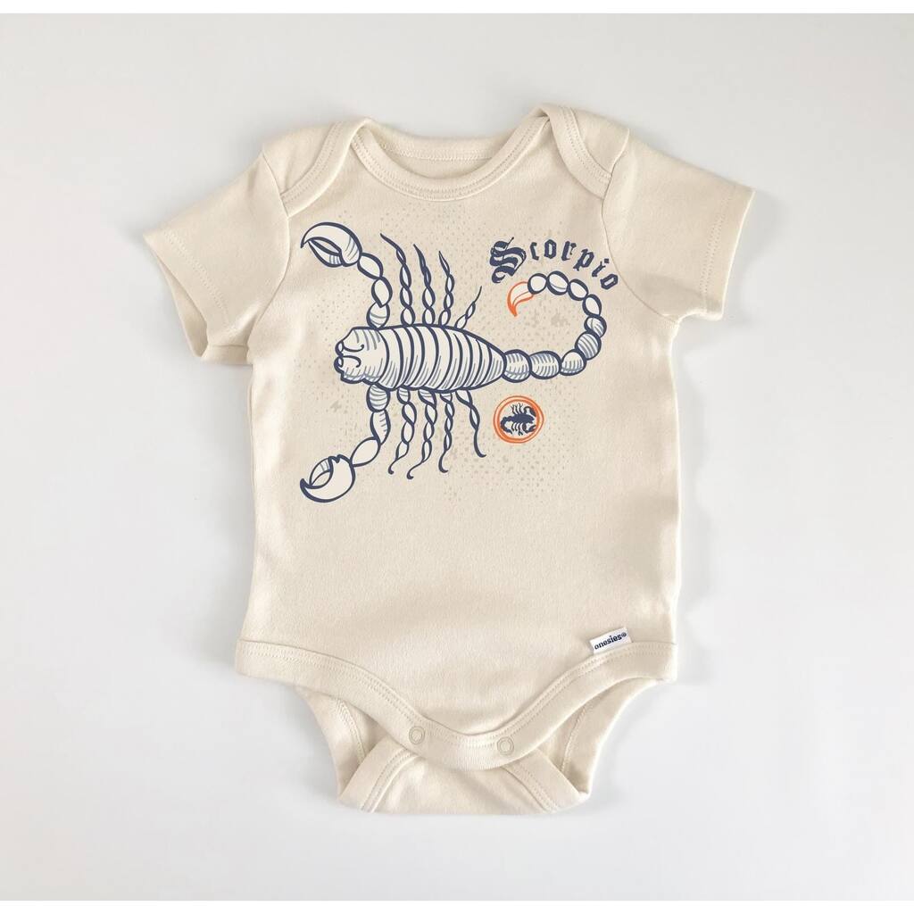 Scorpio Zodiac Constellation - Baby Boy Girl Clothes Infant Bodysuit Funny Cute