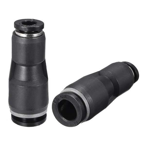 10pcs Push to Connect Fittings 25/64" -15/64" Straight od Tube Fittings - 10pcs 25/64" - 15/64"