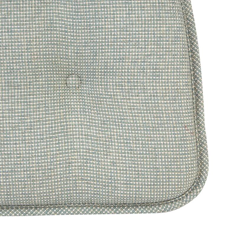 Klear Vu Non-Slip 15" x 16" Omega Tufted Dining Chair Cushion Set