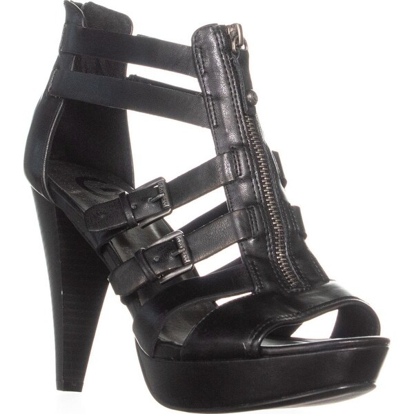 guess platform pumps