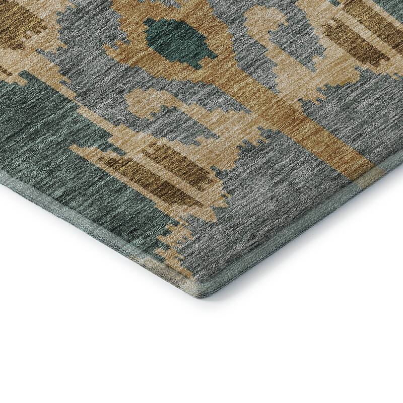 Premium Washable Super Soft Boho Ikat Mayfield Rug