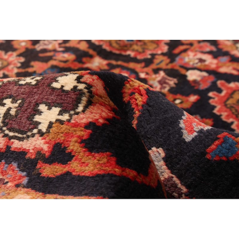 ECARPETGALLERY Hand-knotted Andelz Navy Wool Rug - 3'5 x 4'11