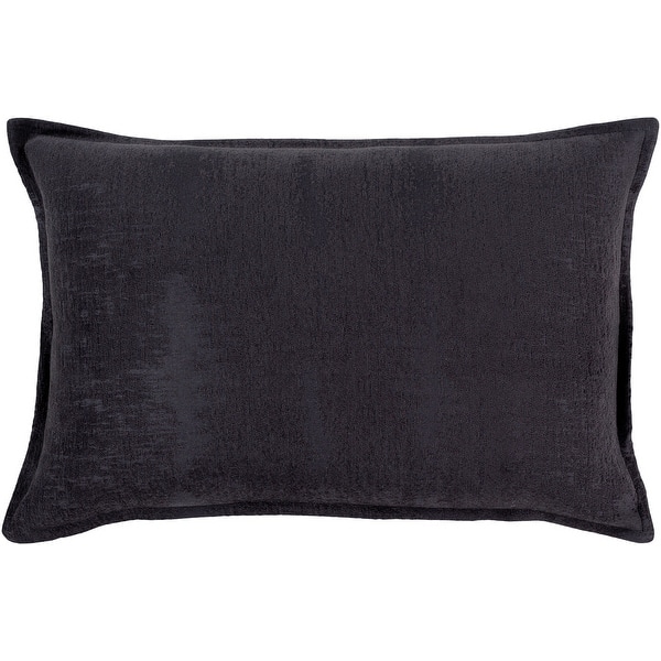 slide 1 of 3, Carson Carrington Tatriset Solid Chenille Lumbar Throw Pillow Cover