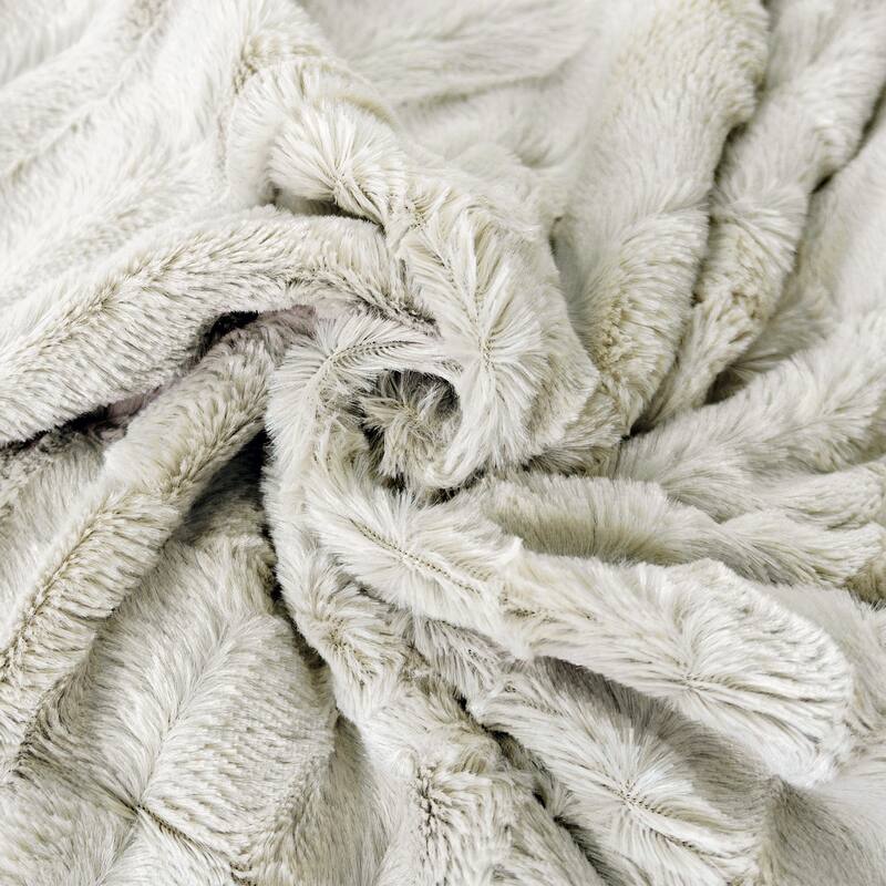 Saga Double Sided FauxFur Throw