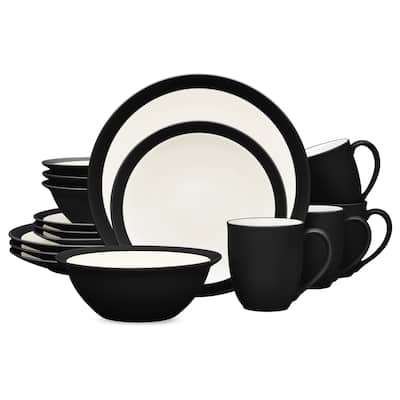 Noritake Colorwave 16-Piece Curve Dinnerware Set, Service For 4