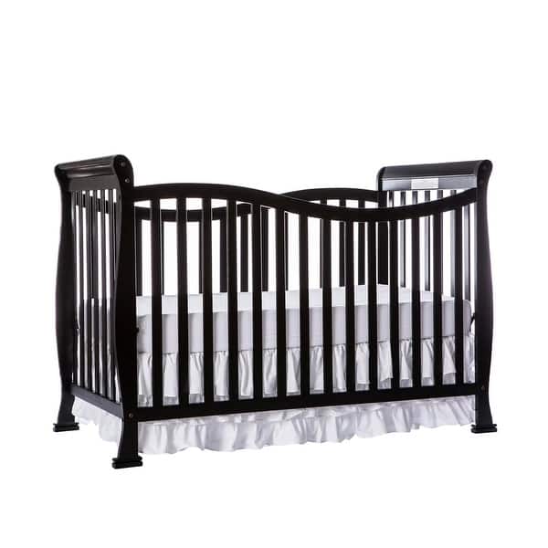 slide 2 of 7, Dream on Me Violet 7-in-1 Convertible Life Style Crib Black