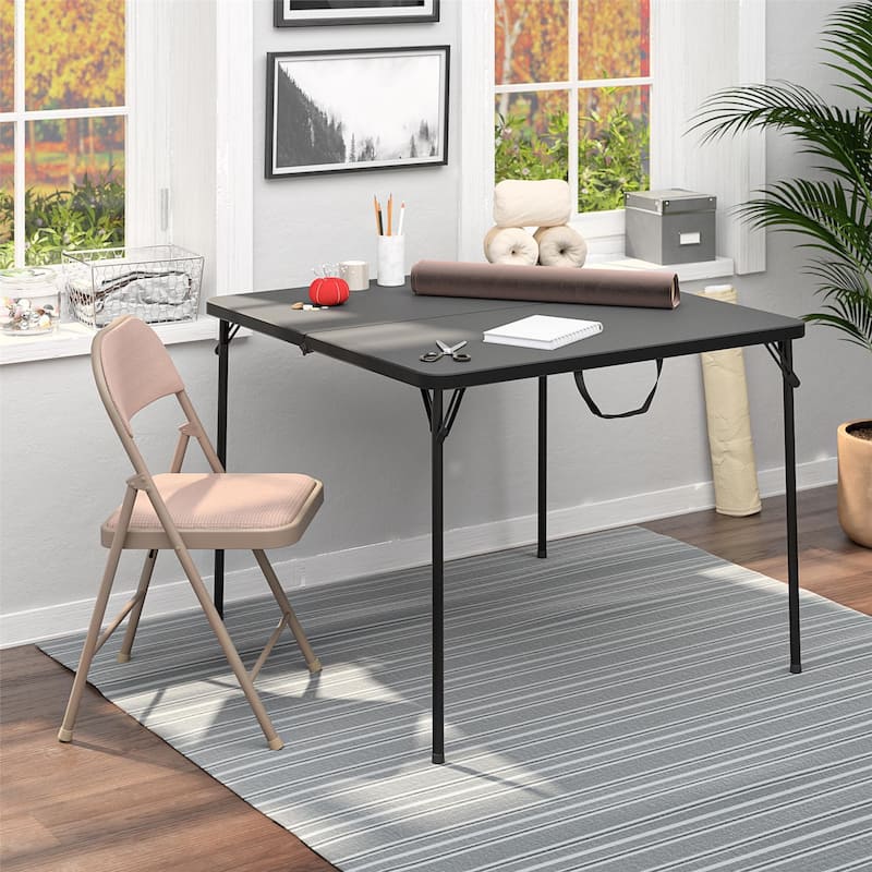 COSCO SmartFold Fabric Folding Chair, 4-Pack