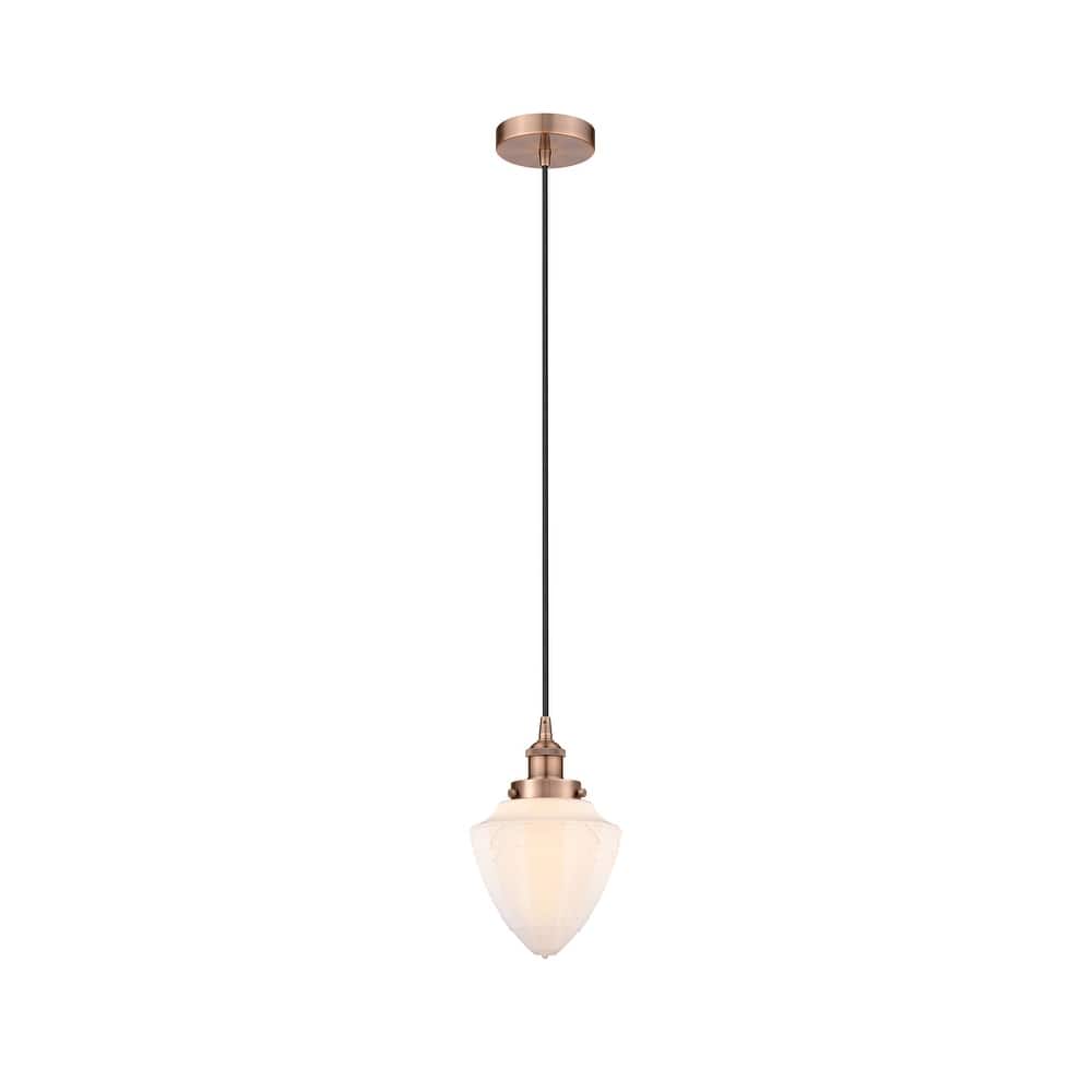 Innovations Lighting Bullet - 1 Light 7" Cord Hung Mini Pendant