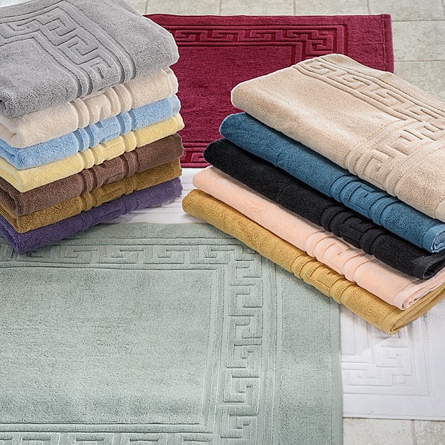 Superior Plush & Absorbent 900 GSM Cotton Bath Mat - (Set of 2)