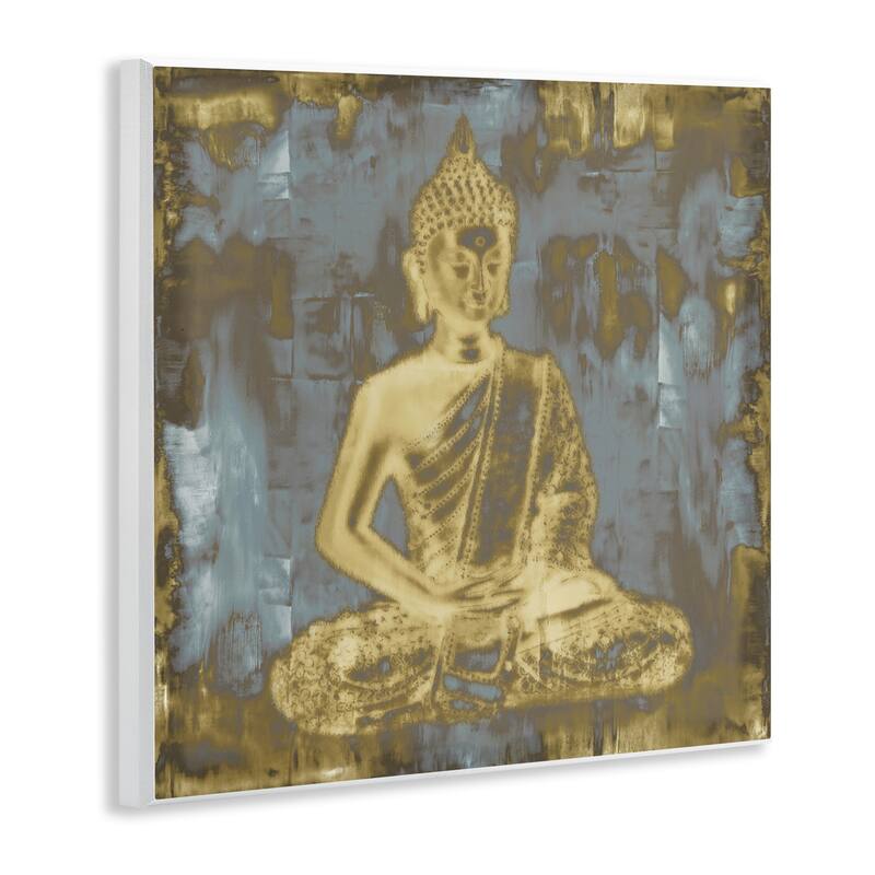 Stupell Muted Earthy Buddha Abstract Wall Plaque Art Design By Tom Bray