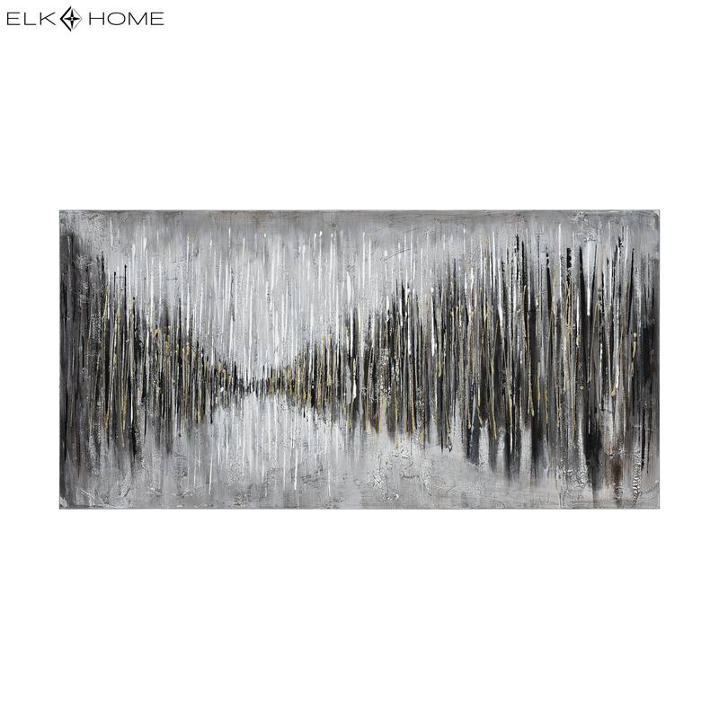 Elk Home Retreat Of The Grande Armee Gray Fabric Wall Art