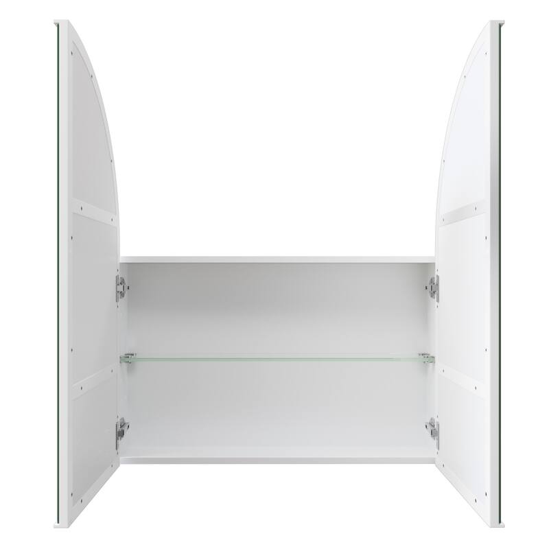 Glass Warehouse SC2-AR-30X34 Aria 30" x 34" Framed Double Door