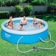 preview thumbnail 7 of 6, Bestway 10' x 30" Fast Set Inflatable Above Ground Pool w/ Filter Pump & Cover