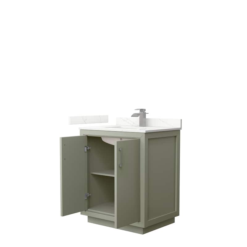 Icon 30-inch Single Vanity, Quartz Top