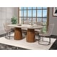 Leborn Modern Dining Room Table And 6 Dining Room Chairs Set - Bed Bath ...