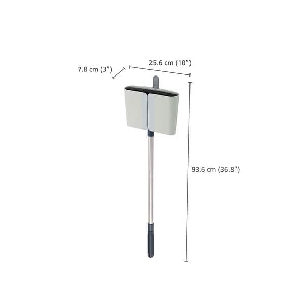 Joseph Joseph CleanStore Wall-mounted Broom with Dust-shield Storage